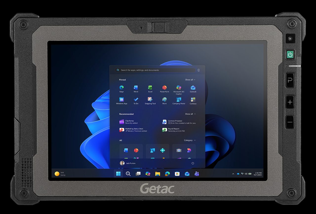 Getac ZX80W ve ZX80W-EX ile 8 inçlik dayanıklı tablet ailesini yeniliyor